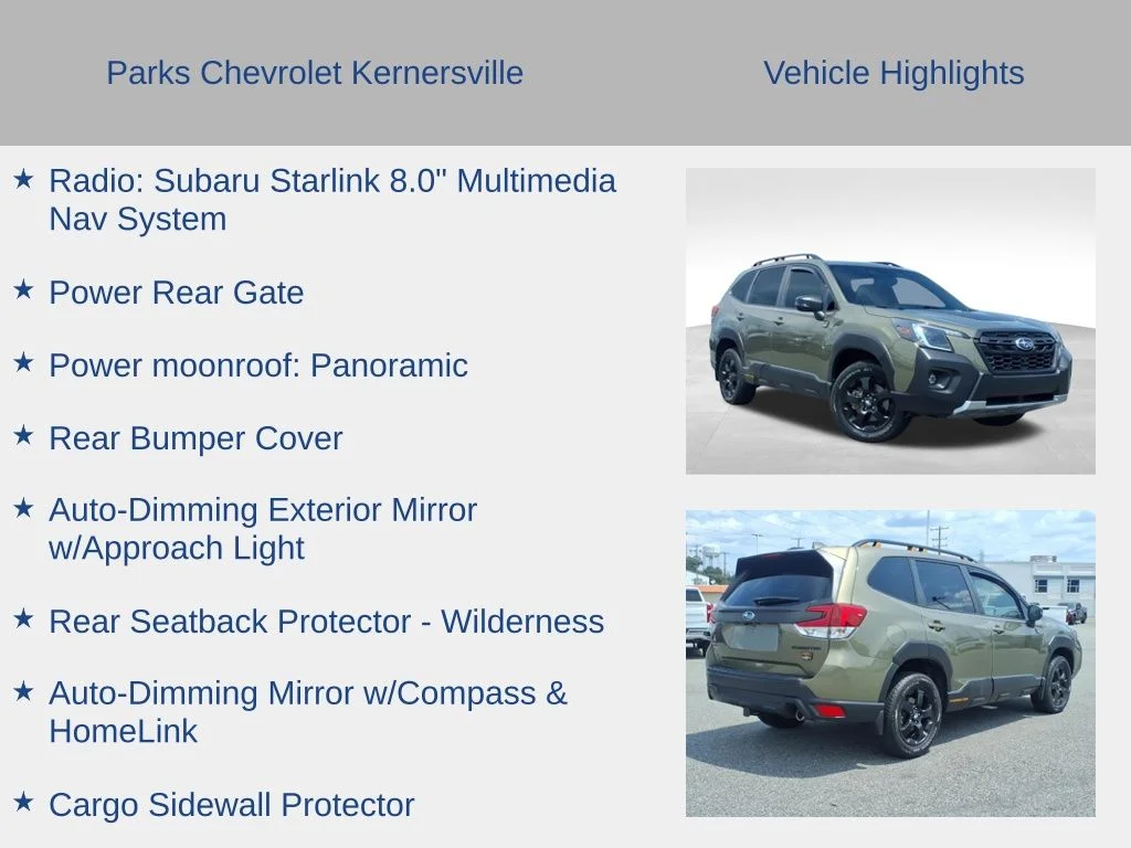 Used 2023 Brown Subaru Wilderness image 16