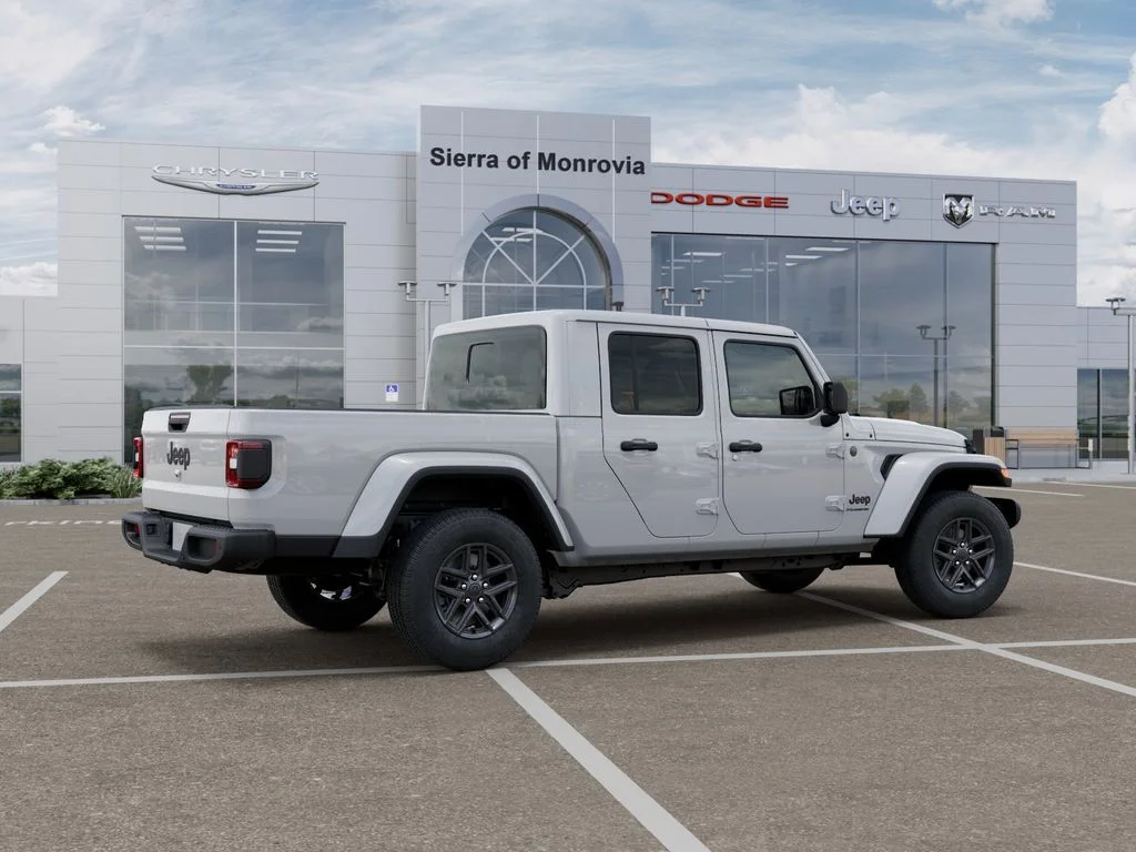 New 2026 Bright White Clear-Coat Exterior Paint Jeep Sport S image 4