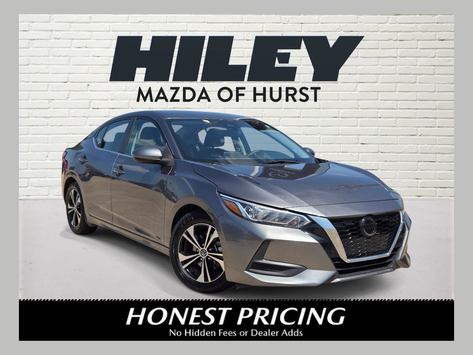 Gray (Gun Metallic) 2021 Nissan Sentra Sedan Front-Wheel Drive 