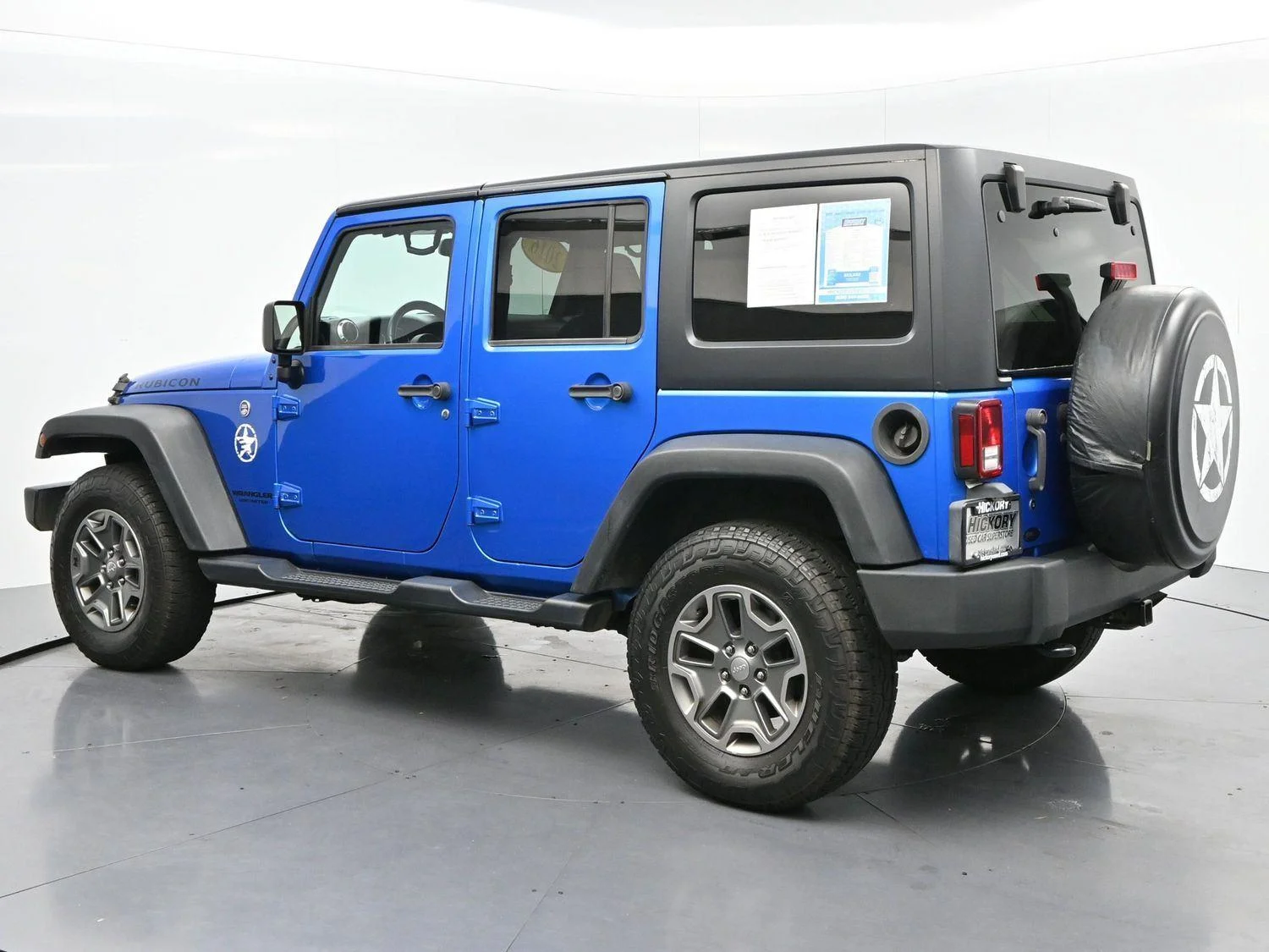 Used 2016 Hydro Blue Pearl Jeep Rubicon image 5