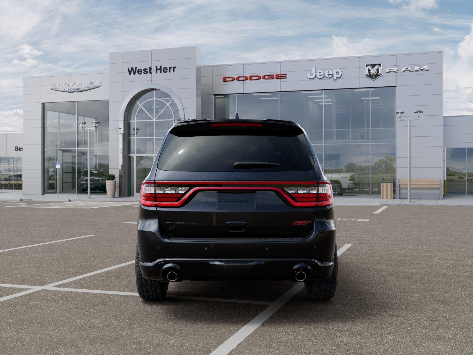 New 2026 Diamond Black Clear-Coat Exterior Paint Dodge DURANGO GT PLUS AWD image 7