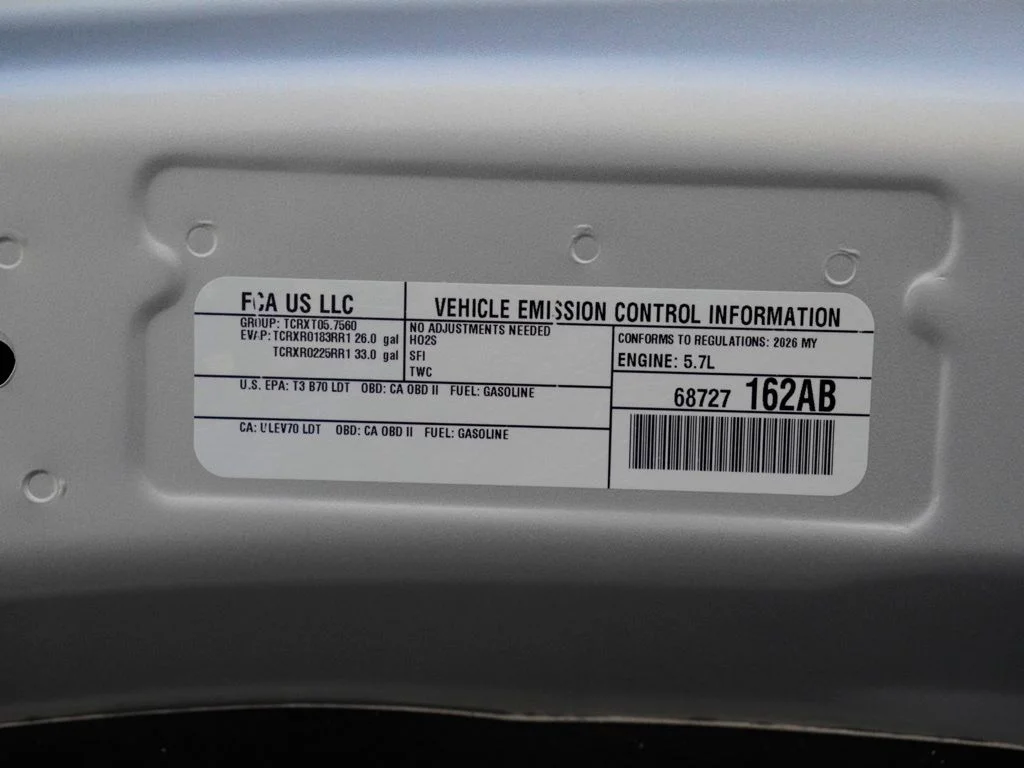 New 2026 Silver Zynith Exterior Paint RAM Big Horn/Lone Star image 31