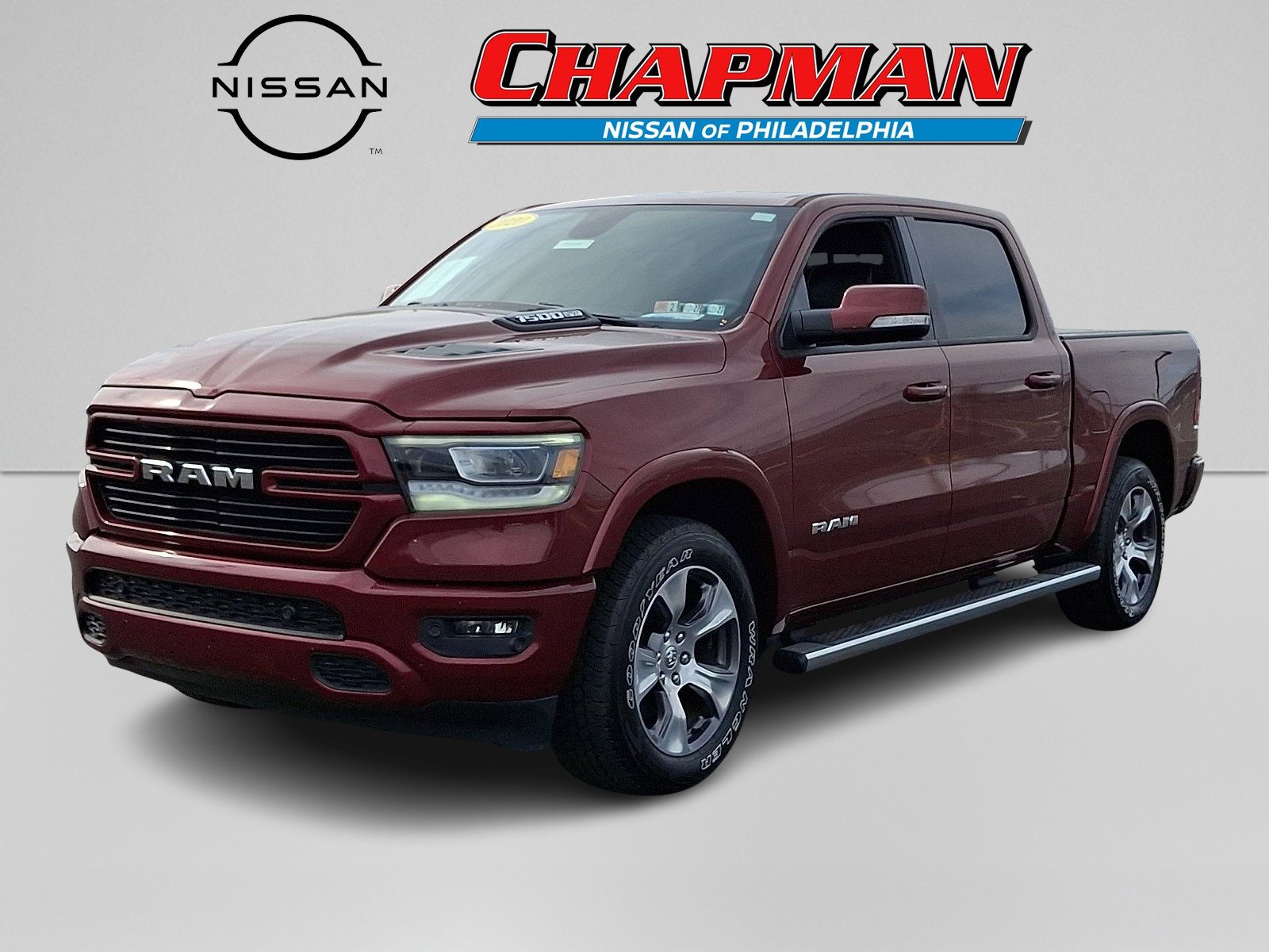Used 2020 Delmonico Red Pearlcoat Ram Laramie image 3
