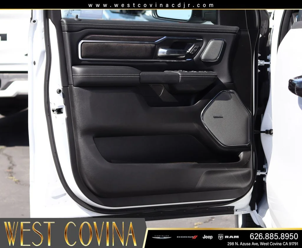 New 2026 Bright White Clear-Coat Exterior Paint RAM Laramie image 12