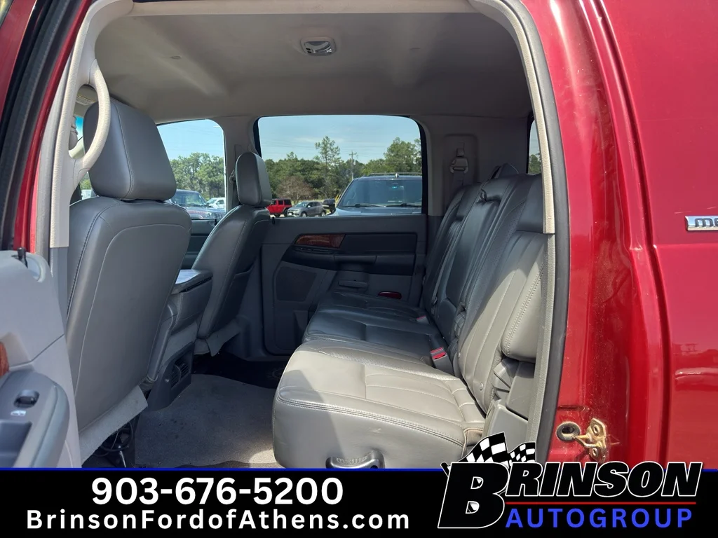 Used 2006 Inferno Red Crystal Pearlcoat Dodge Laramie image 9