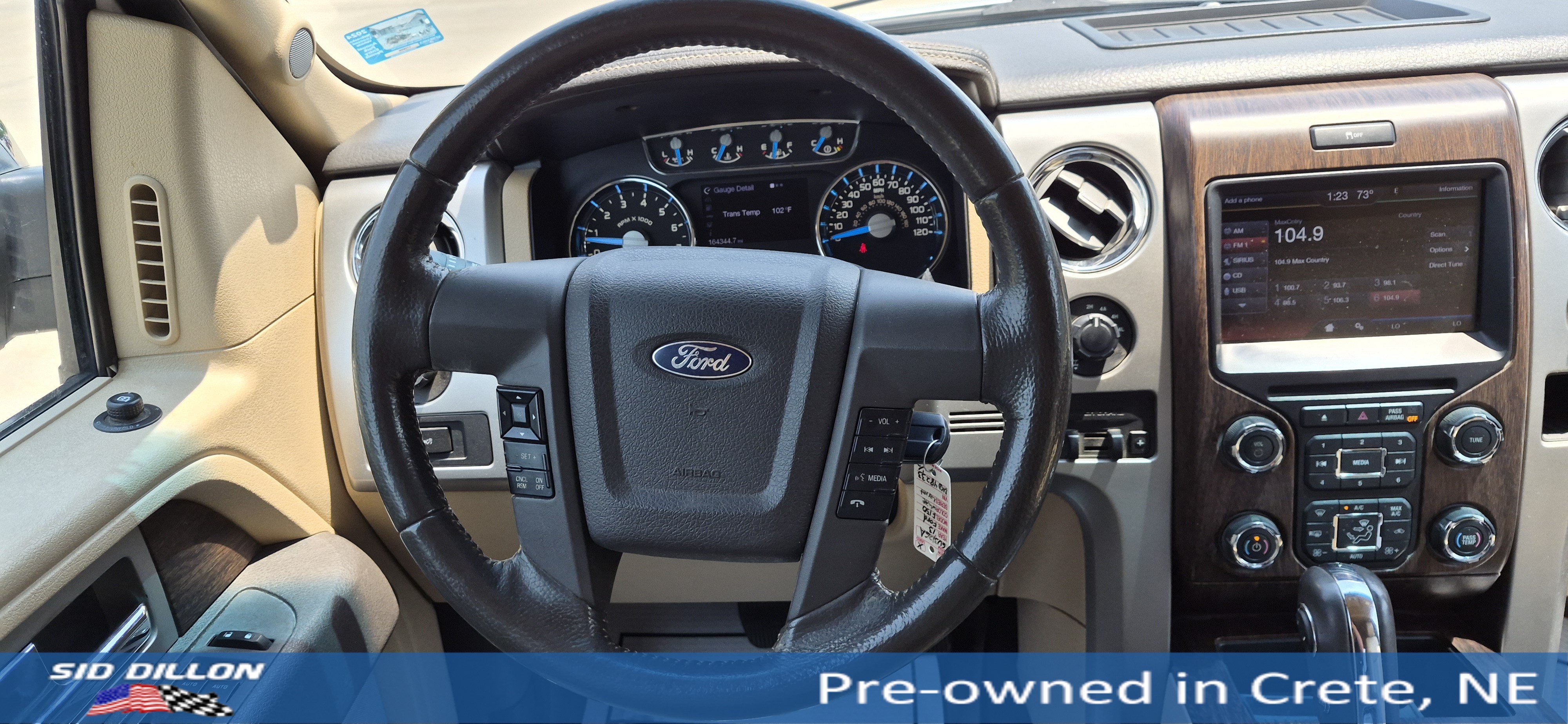 Used 2013 White Ford Lariat image 2
