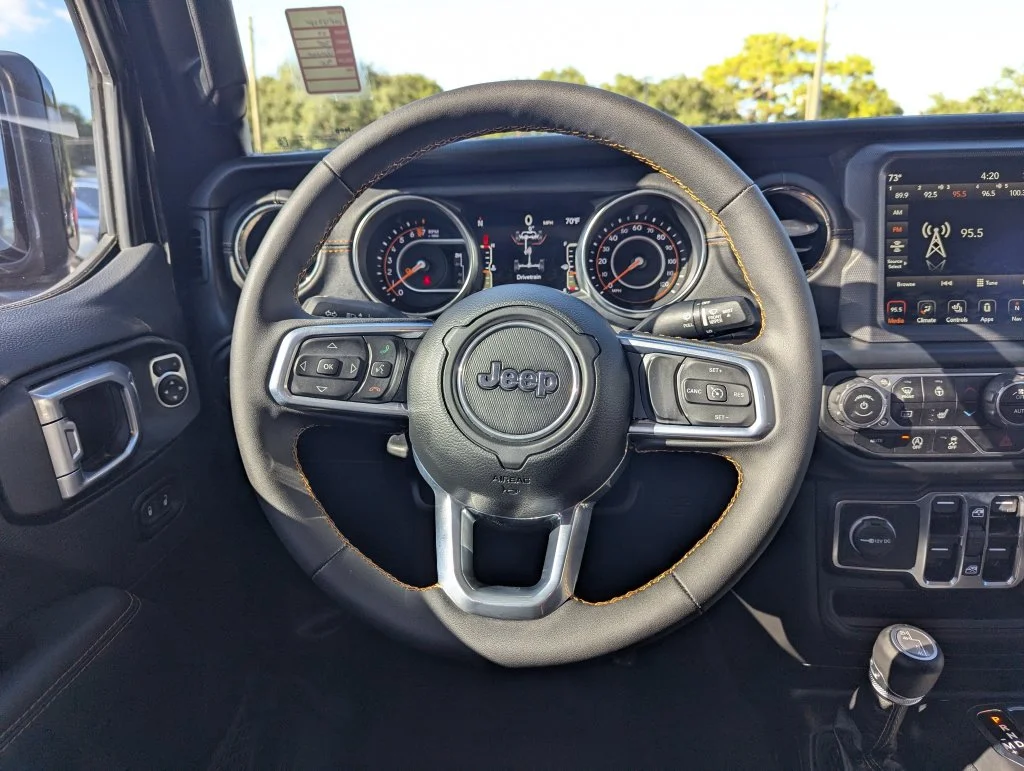 Used 2023 Black Jeep Overland image 17