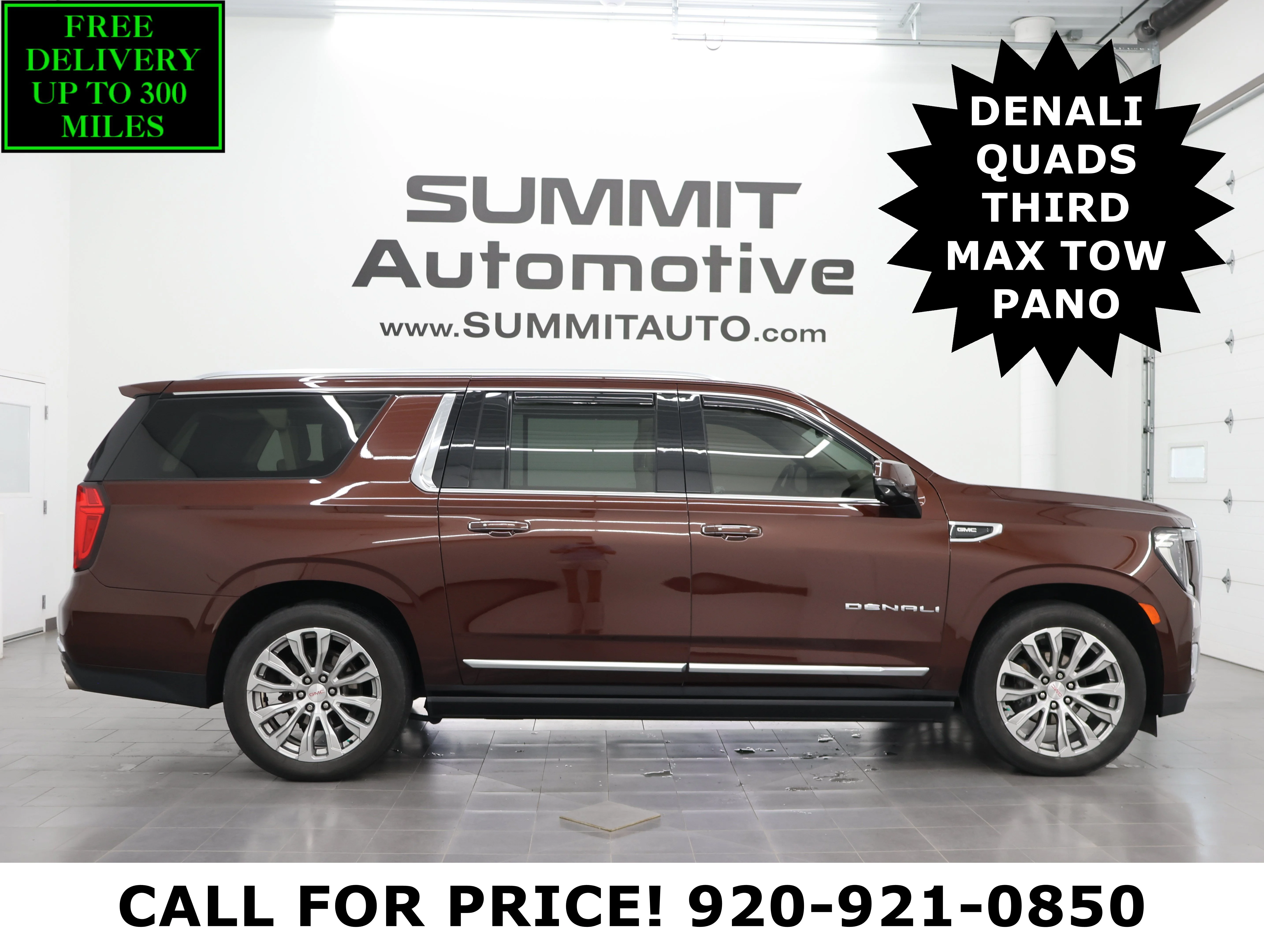 Used 2022 Redwood Metallic GMC Denali image 1