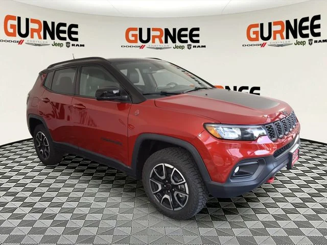 New 2026 Red Hot Pearl-Coat Exterior Paint Jeep Trailhawk image 11