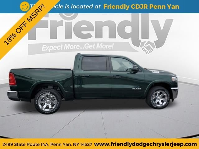 New 2026 Serrano Green Metallic RAM Big Horn/Lone Star image 6