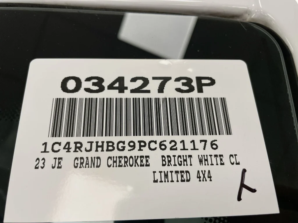 Certified Used 2023 Bright White Clear Coat Jeep Limited image 33