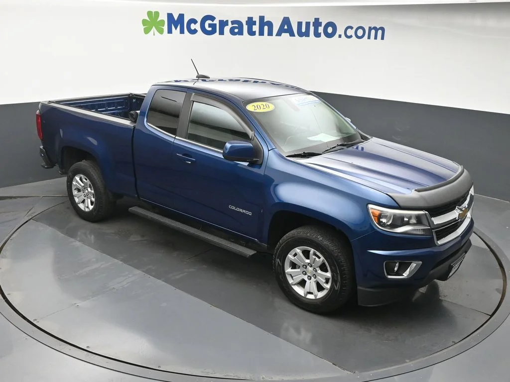 Certified Used 2020 Blue Chevrolet LT image 3