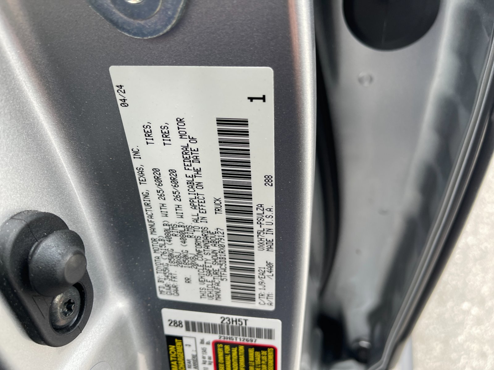 Used 2024 Silver Toyota Limited image 33