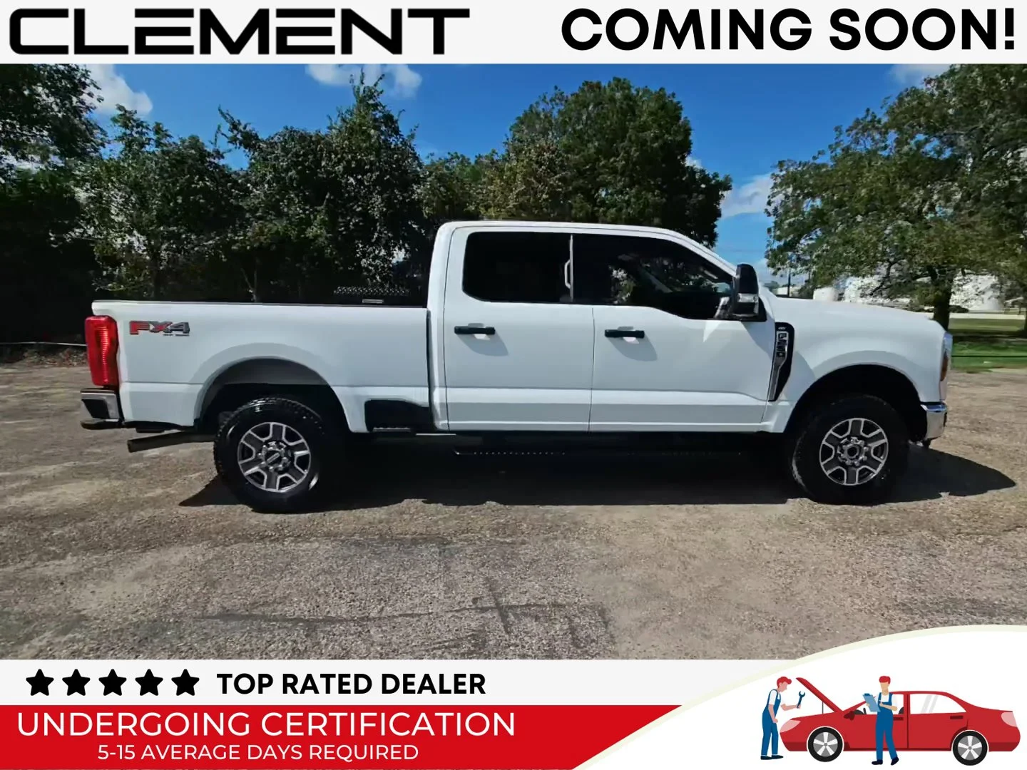 Used 2025 Oxford White Ford XLT image 2