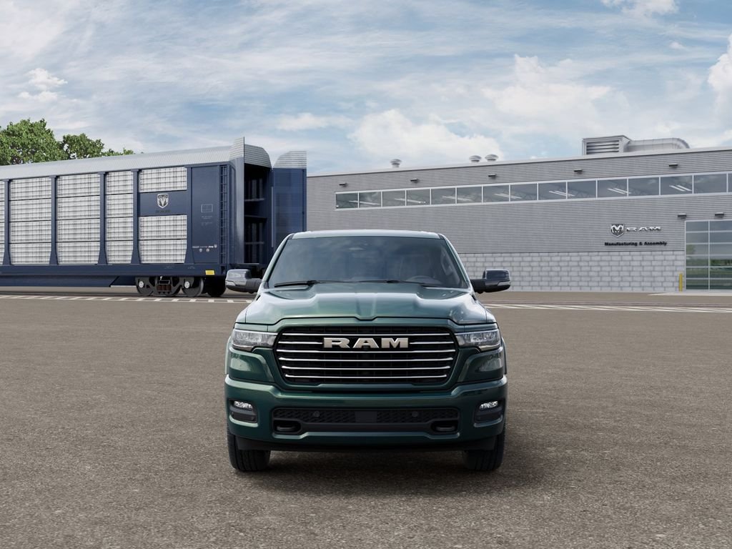 New 2027 Serrano-Green Metallic Exterior Paint RAM Laramie image 6