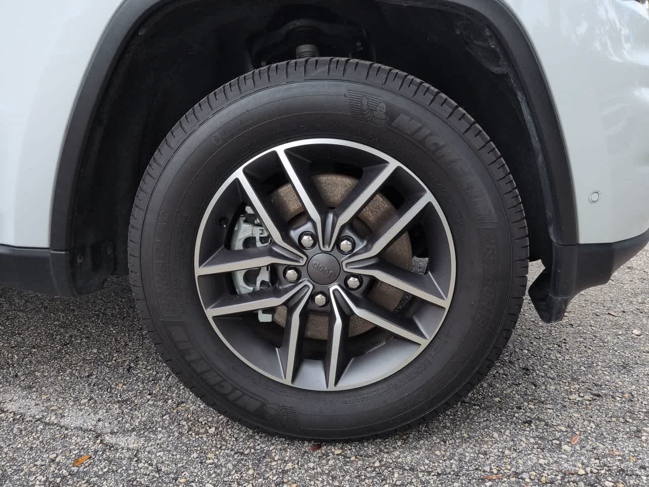 Used 2021 Bright White Clearcoat Jeep Limited image 11