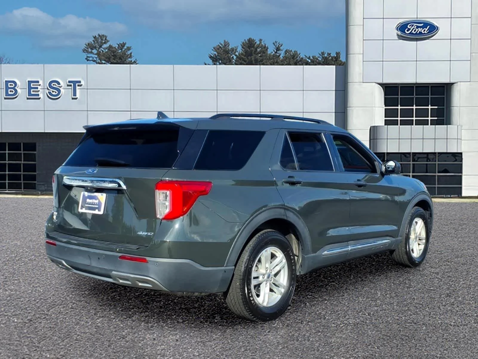 Used 2022 Forged Green Ford XLT image 7