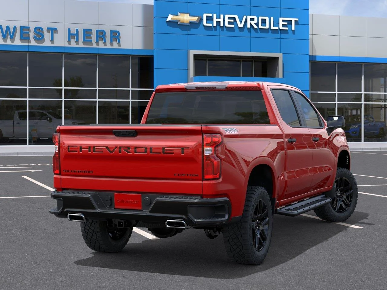 New 2026 Red Hot Chevrolet Custom Trail Boss image 4
