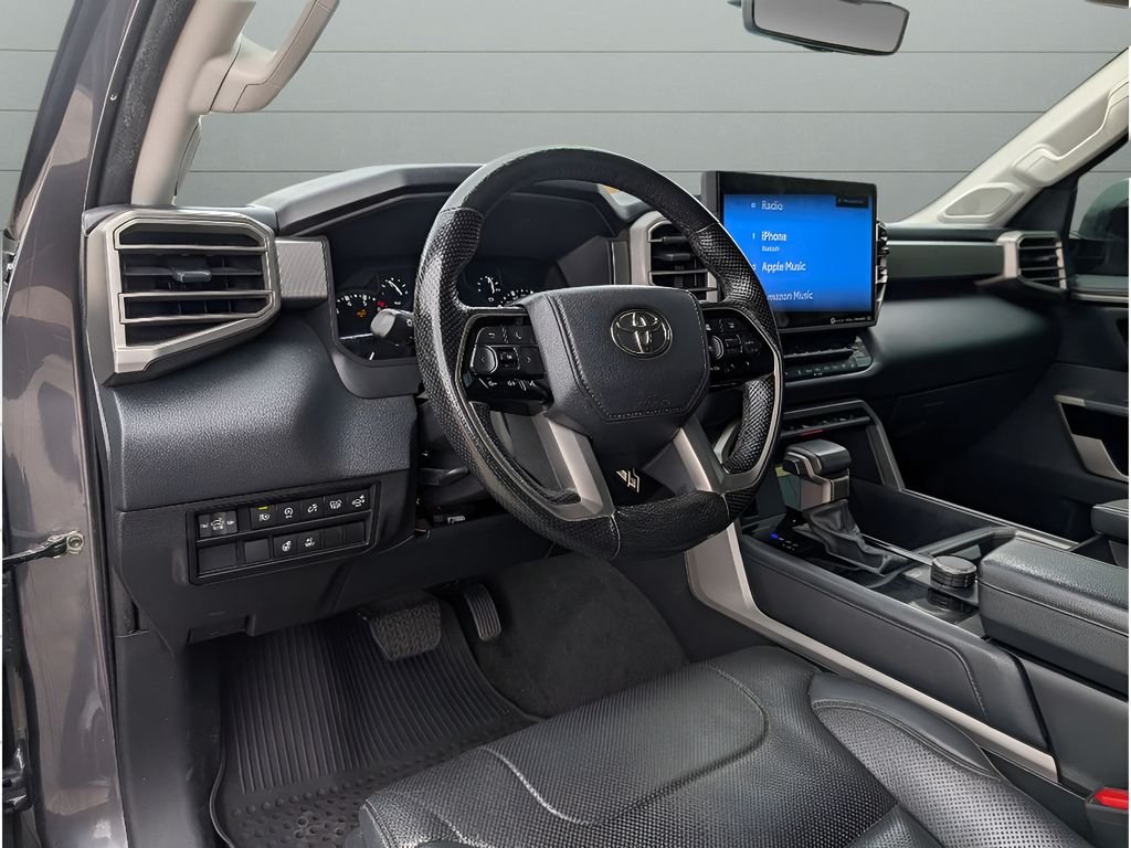 Used 2022 Magnetic Gray Metallic Toyota Limited CrewMax 5.5