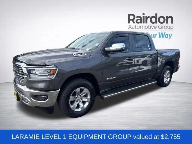 Used 2023 Granite Crystal Metallic Clearcoat Ram Laramie image 3