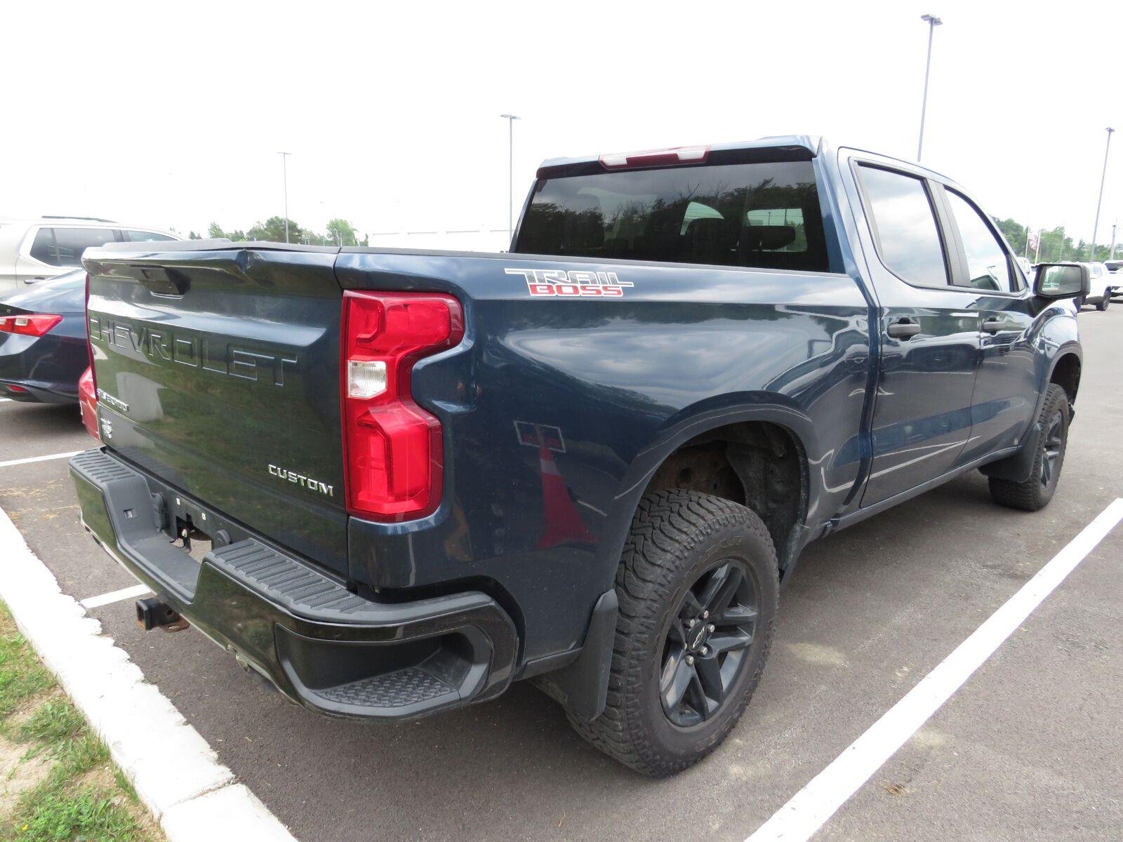 Used 2020 Northsky Blue Metallic Chevrolet Custom Trail Boss image 8
