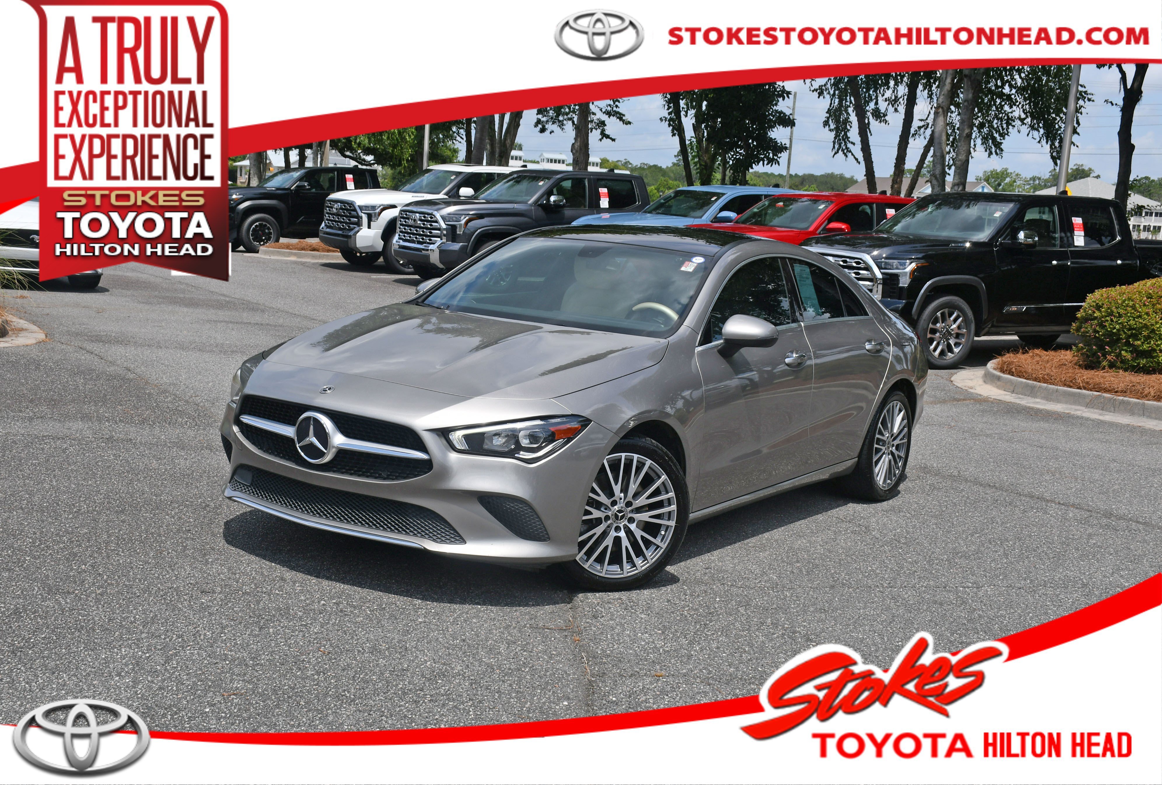Used 2021 Silver Mercedes-Benz CLA 250 image 1