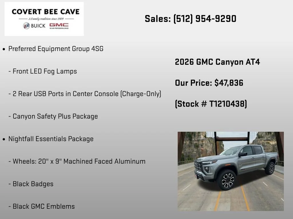 New 2026 Sterling Metallic GMC AT4 image 18