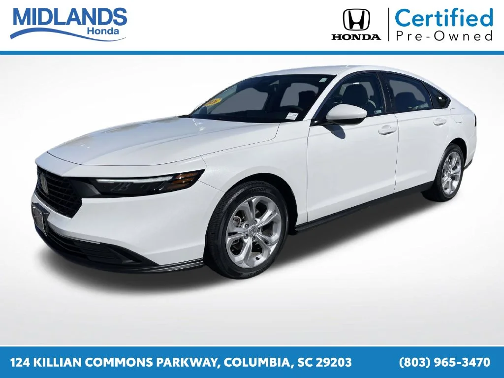 Certified Used 2026 Platinum White Pearl Honda LX image 3