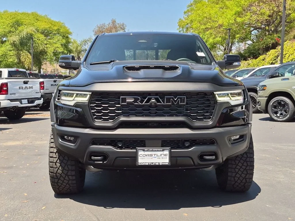 New 2026 Diamond Black Crystal Pearl-Coat Exterior Paint RAM RHO image 2