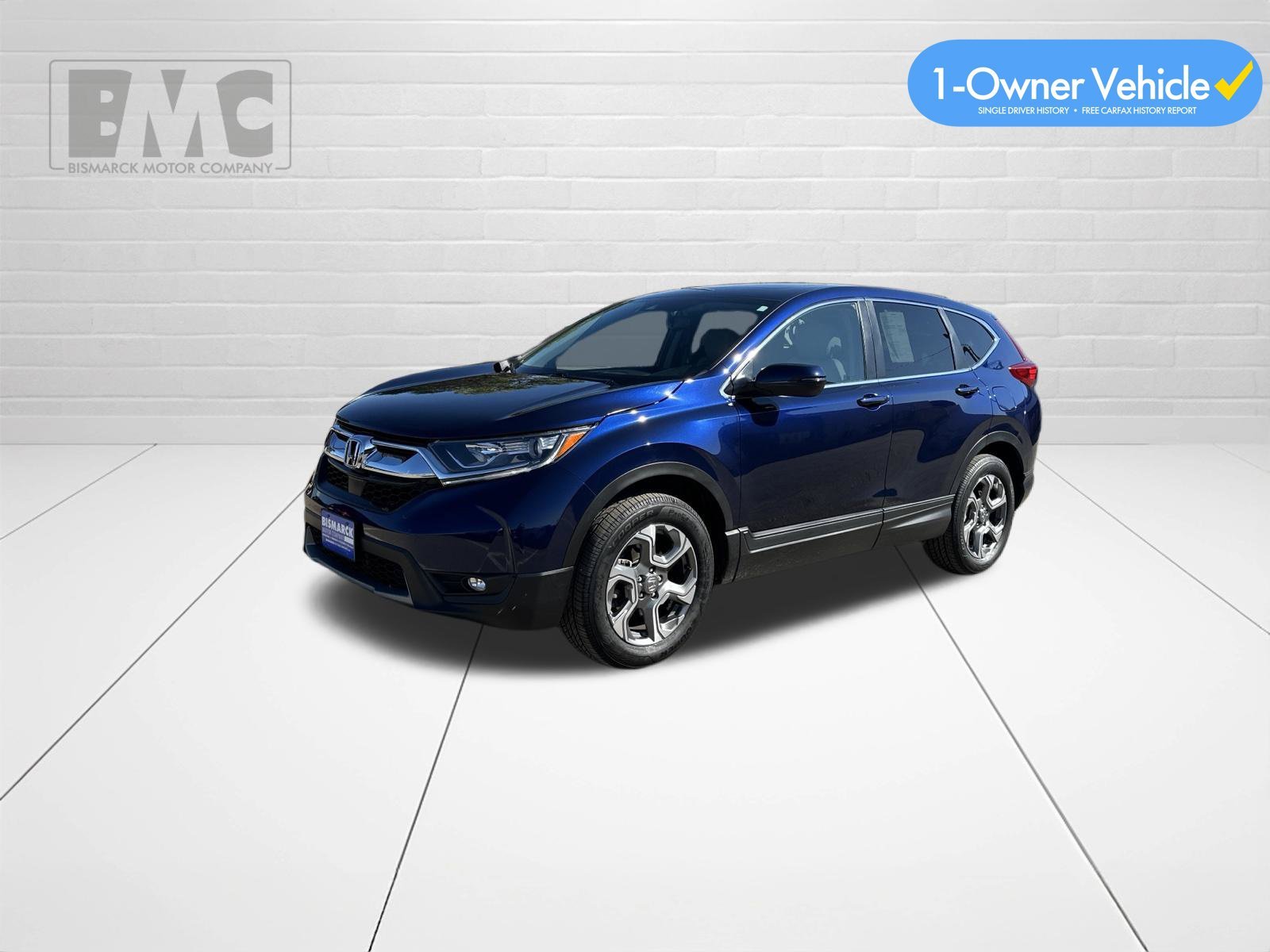 Used 2017 Blue Honda EX-L image 1