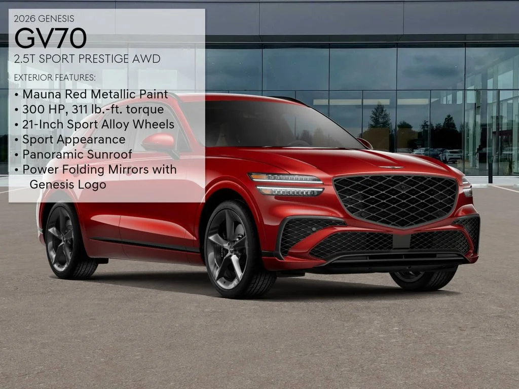 New 2026 Mauna Red Genesis 2.5T Sport Prestige image 3