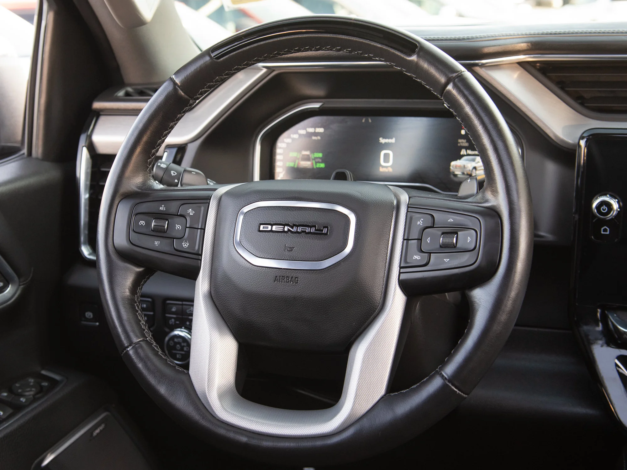 Used 2025 Black GMC Denali* | Crew Cab | Super Cruise | 3.0L Duramax | 305 HP | 495 LB-FT | Sunroof | image 4