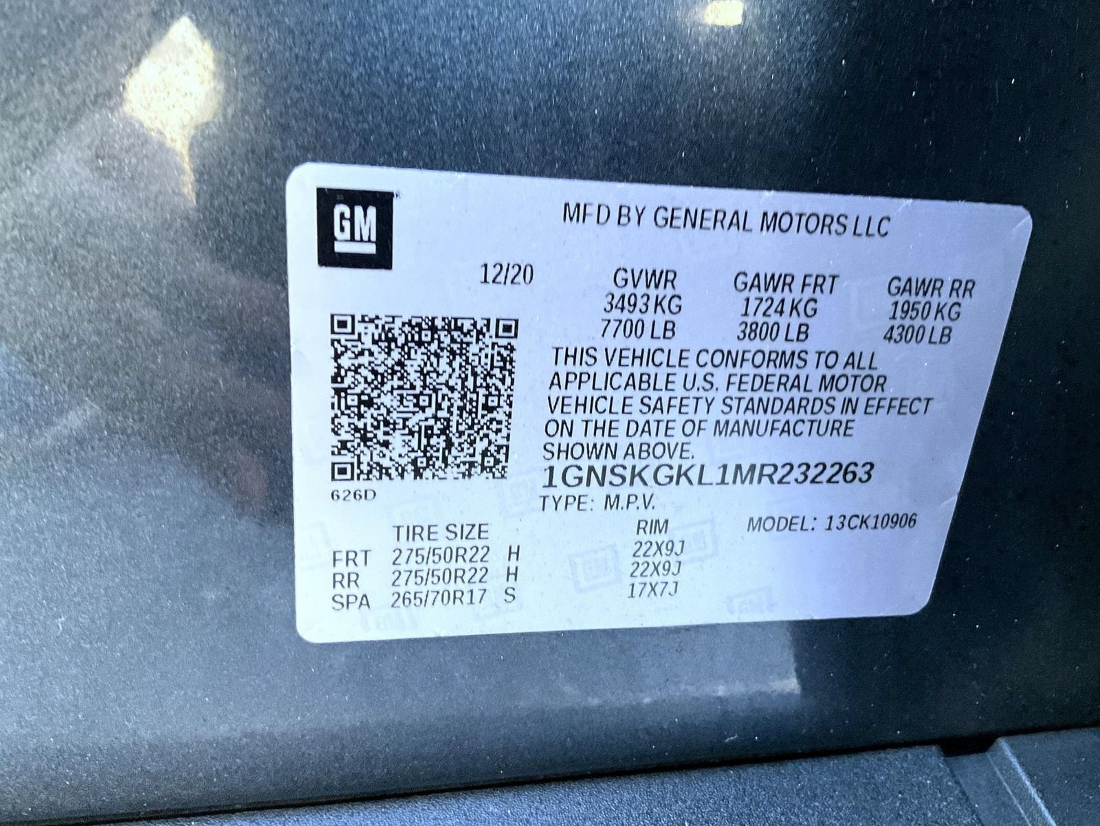Used 2021 Shadow Gray Metallic Chevrolet High Country image 29