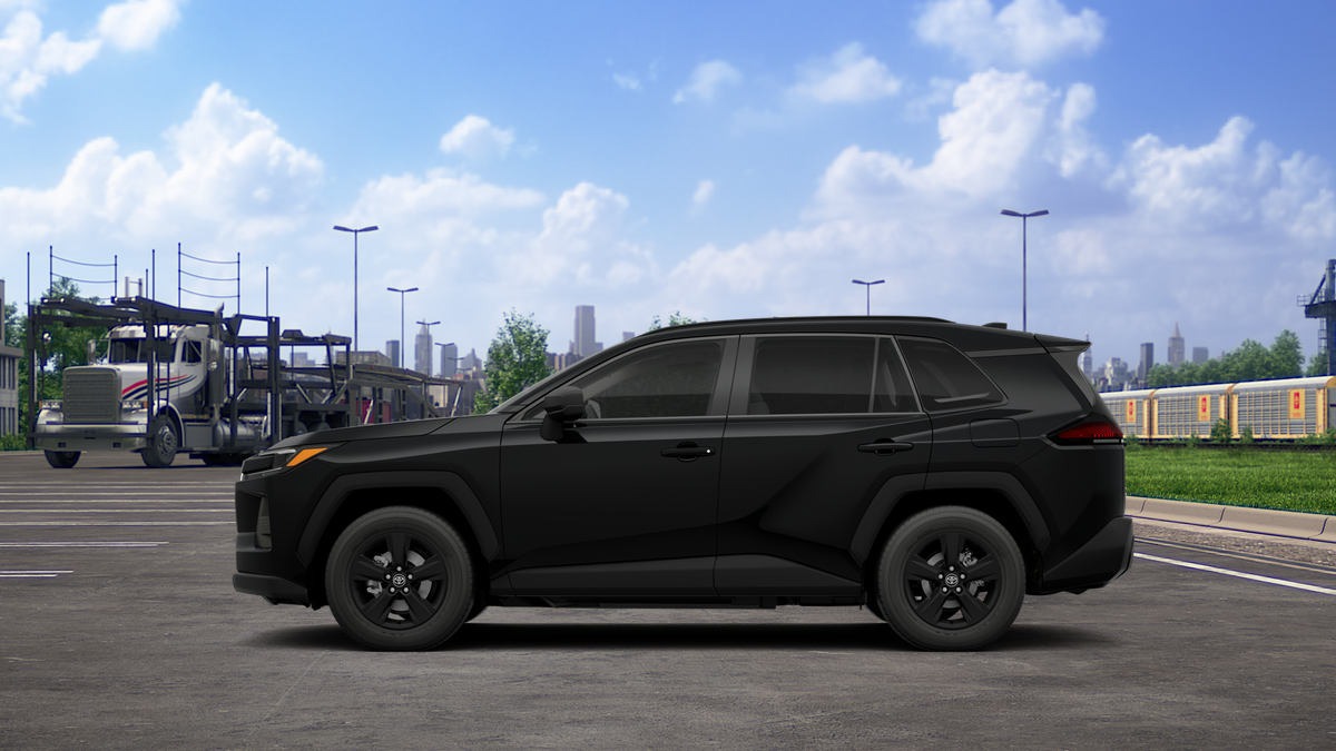 New 2026 Midnight Black Metallic Toyota LE image 4