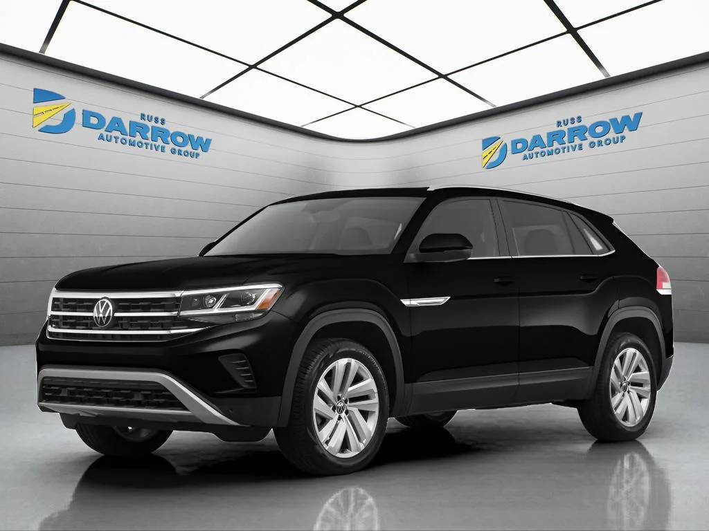 Used 2020 Black Volkswagen 3.6L V6 SEL image 1