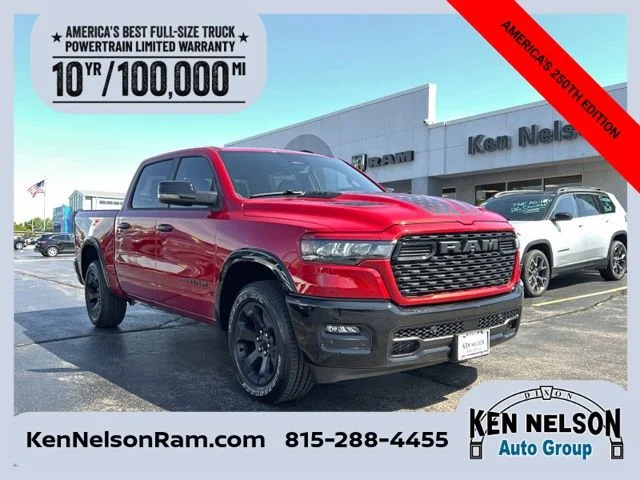 New 2026 Molten Red Pearlcoat RAM Big Horn/Lone Star image 1