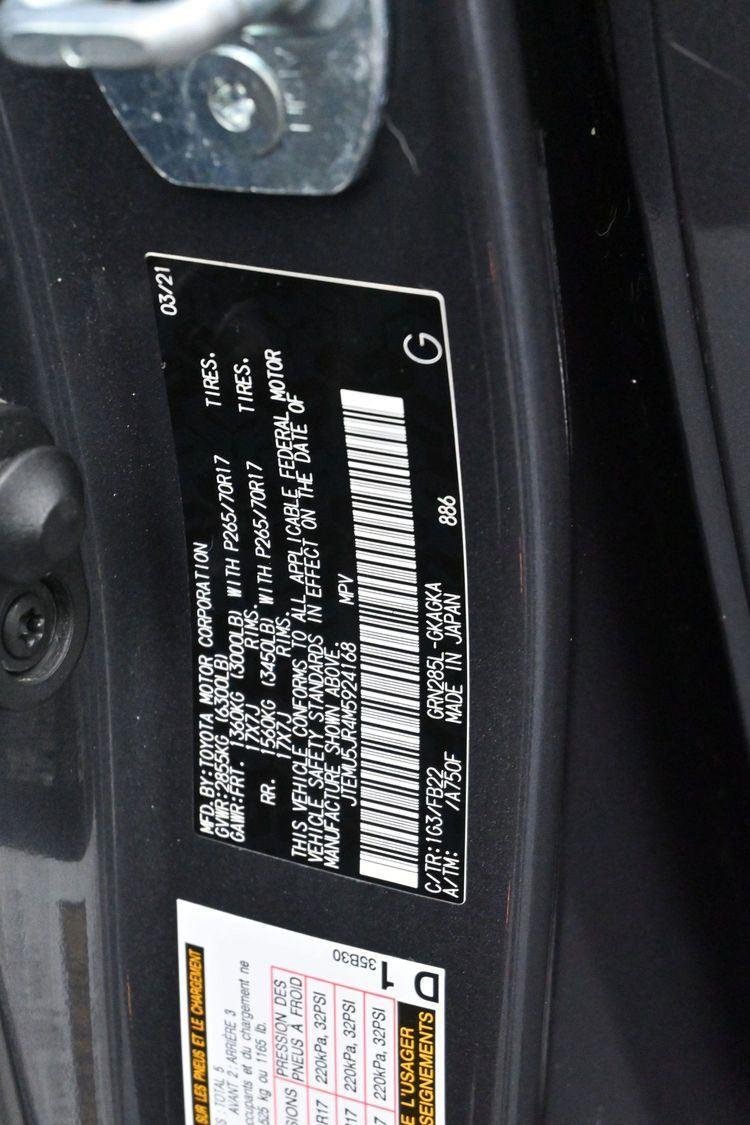Used 2021 Magnetic Gray Metallic Toyota SR5 image 38