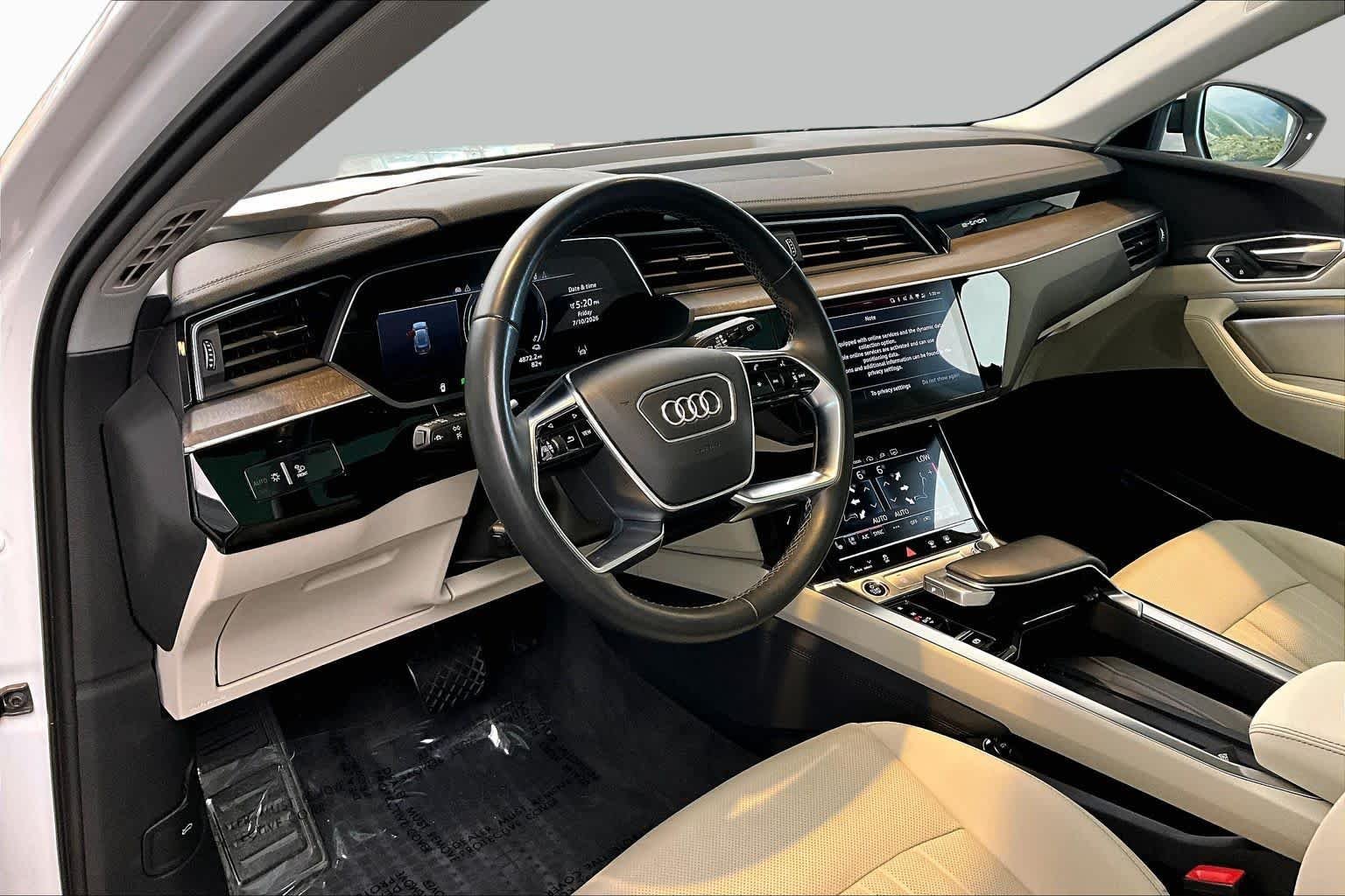 Used 2024 Glacier White Metallic Audi Premium Plus image 16