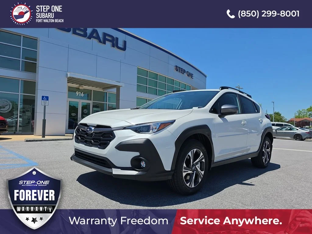 New 2026 CRYSTAL WHITE PEARL Subaru Premium image 1