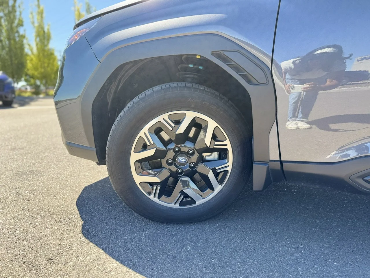 Used 2025 Magnetite Gray Metallic Subaru Premium image 51