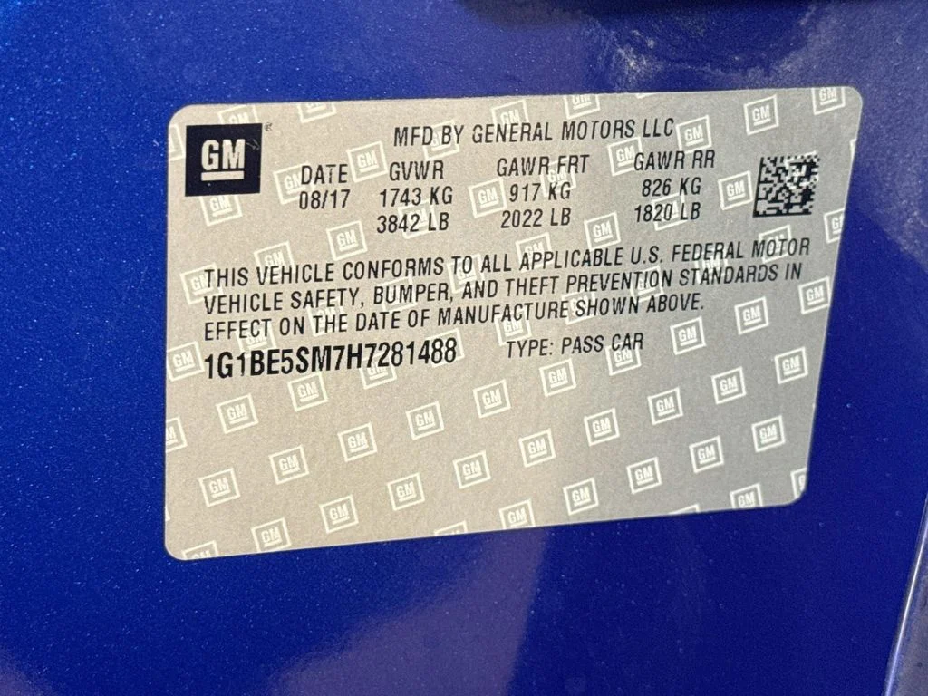 Used 2017 Blue Chevrolet LT image 39