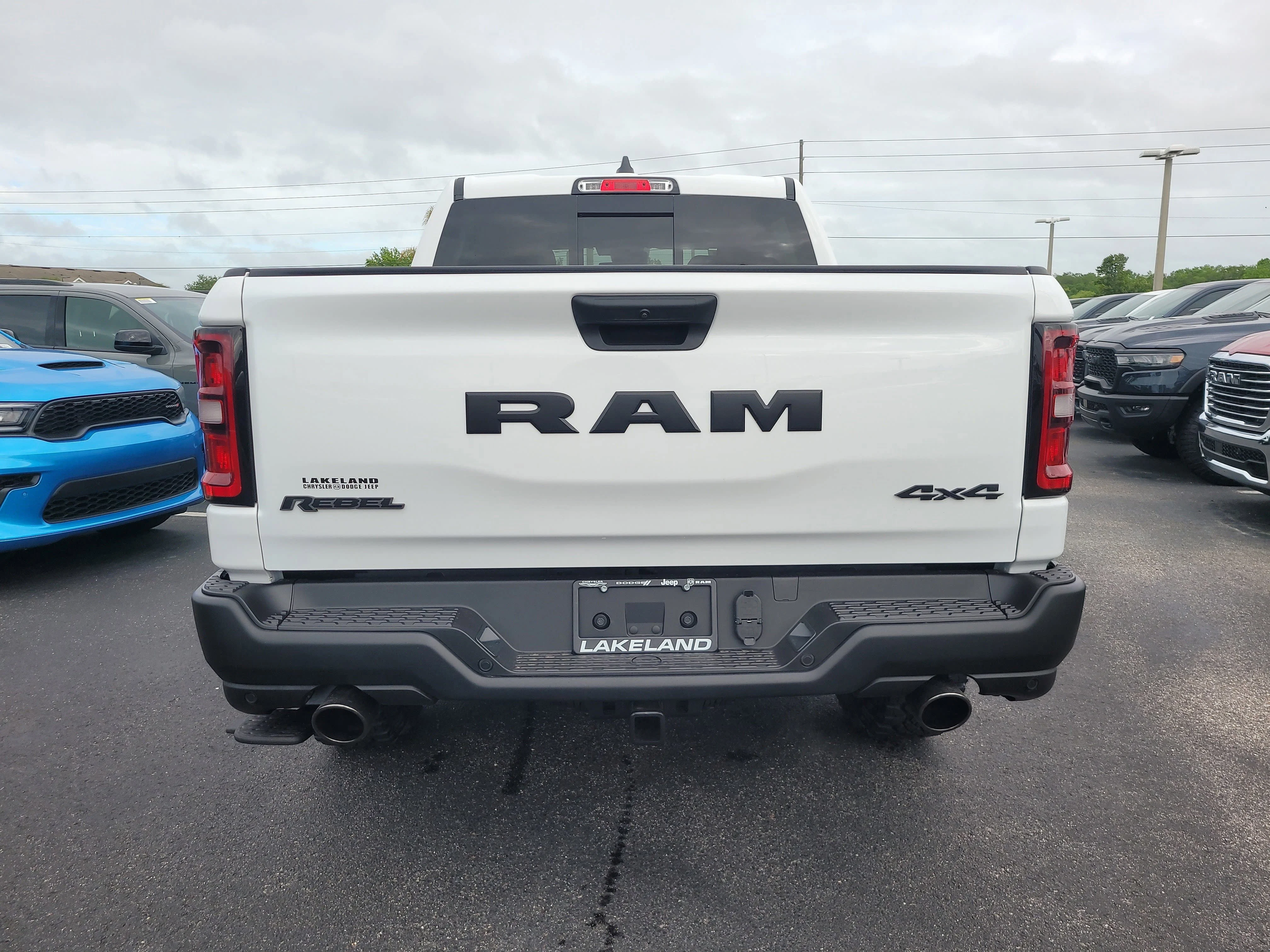 New 2026 Bright White Clearcoat Ram Rebel image 7
