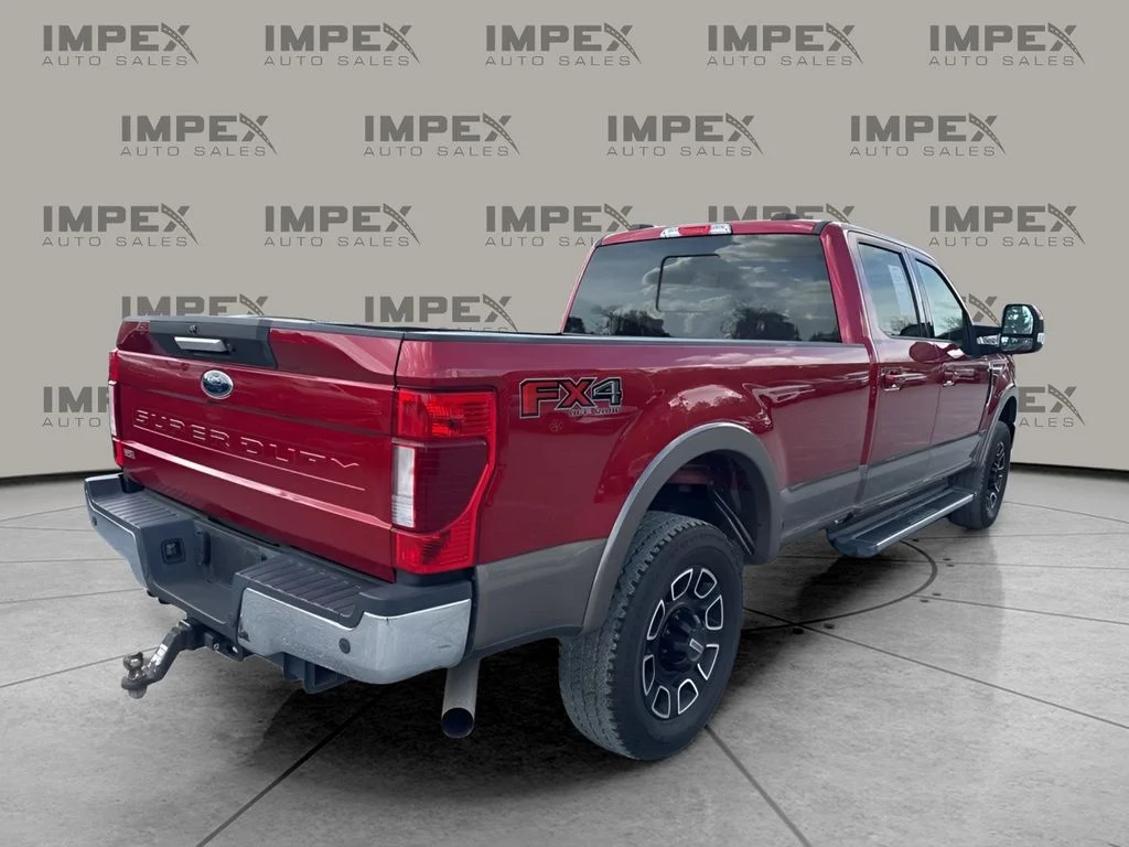 Used 2022 Red Ford Lariat image 5