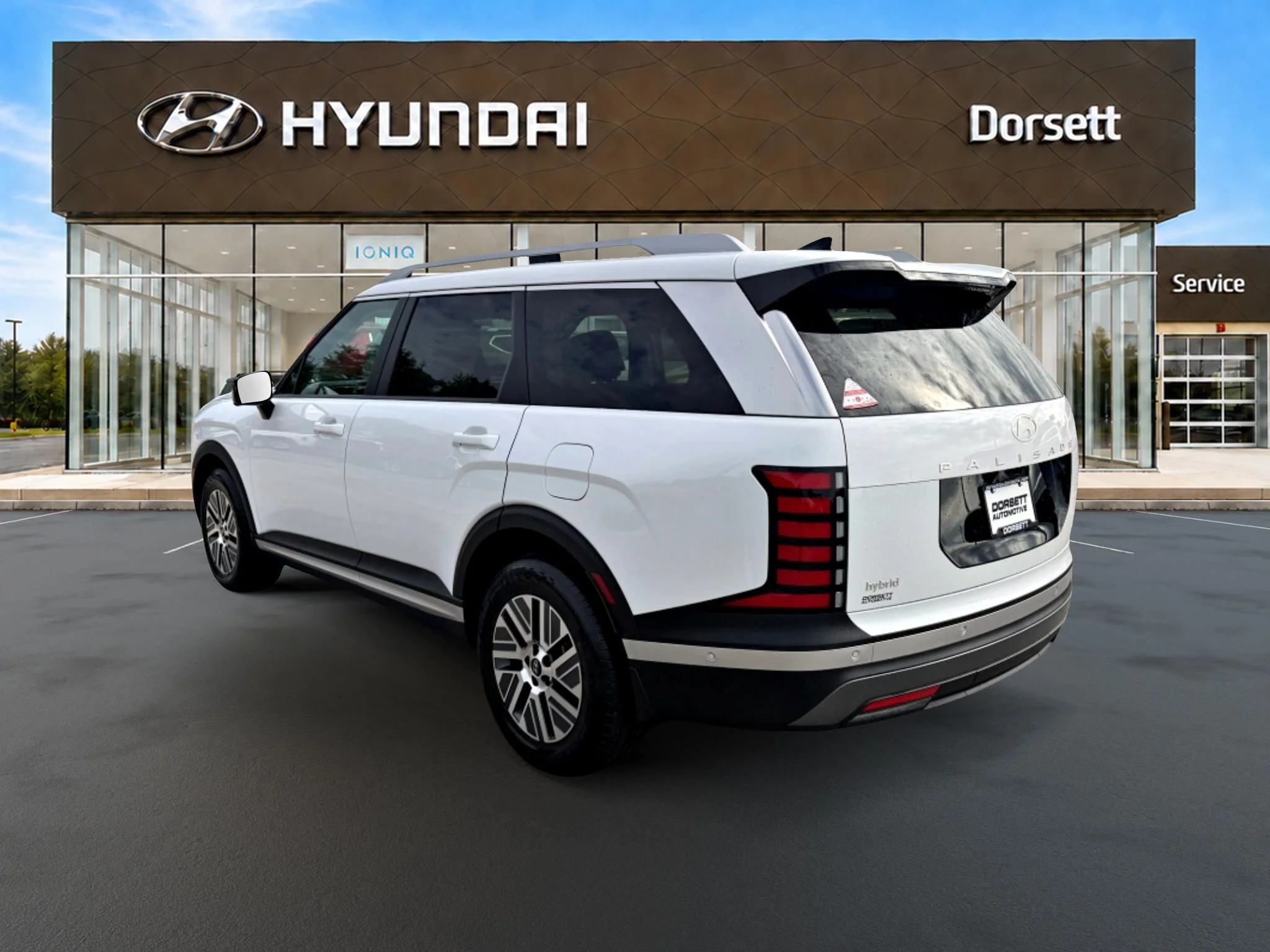New 2026 Creamy White Pearl Hyundai SEL Premium 7P image 8