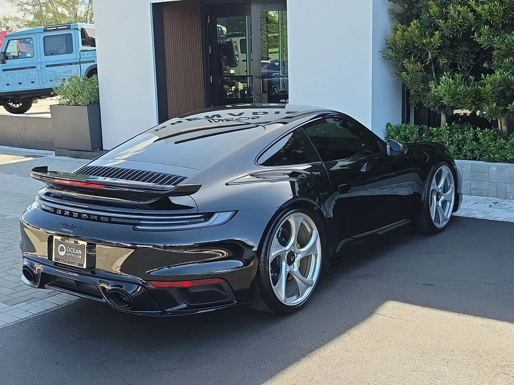 Used 2024 Black Porsche Turbo image 4
