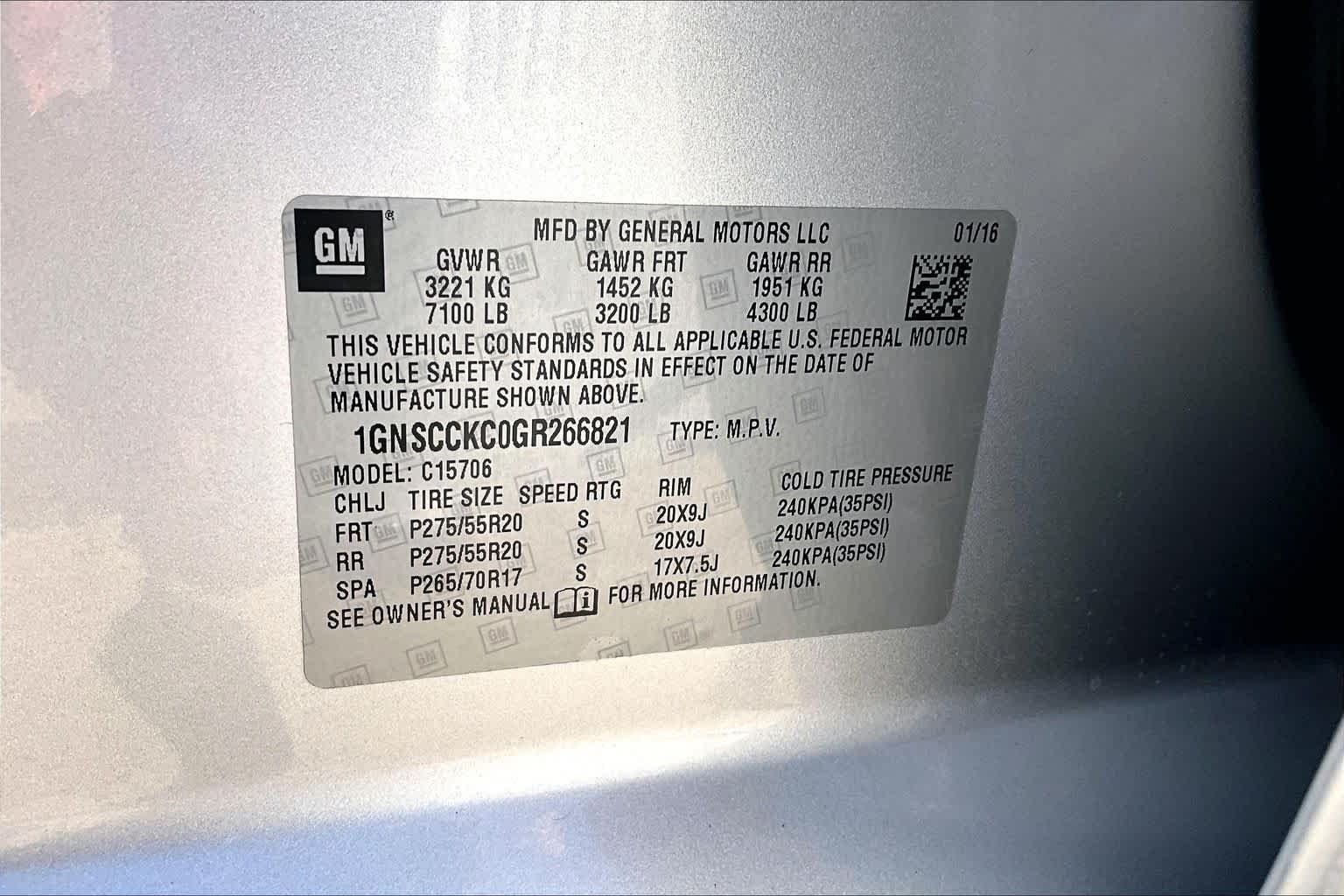 Used 2016 Silver Ice Metallic Chevrolet LTZ image 37