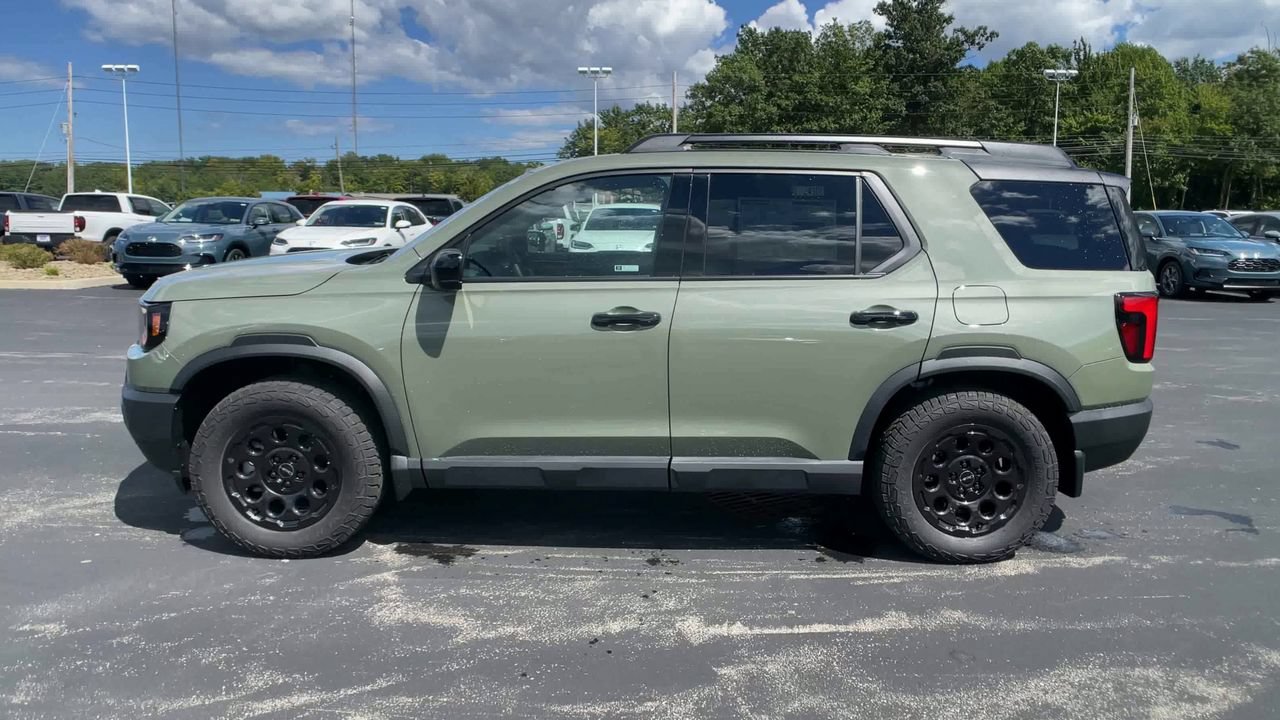 New 2026 Ash Green Metallic Honda TrailSport Blackout Elite image 5