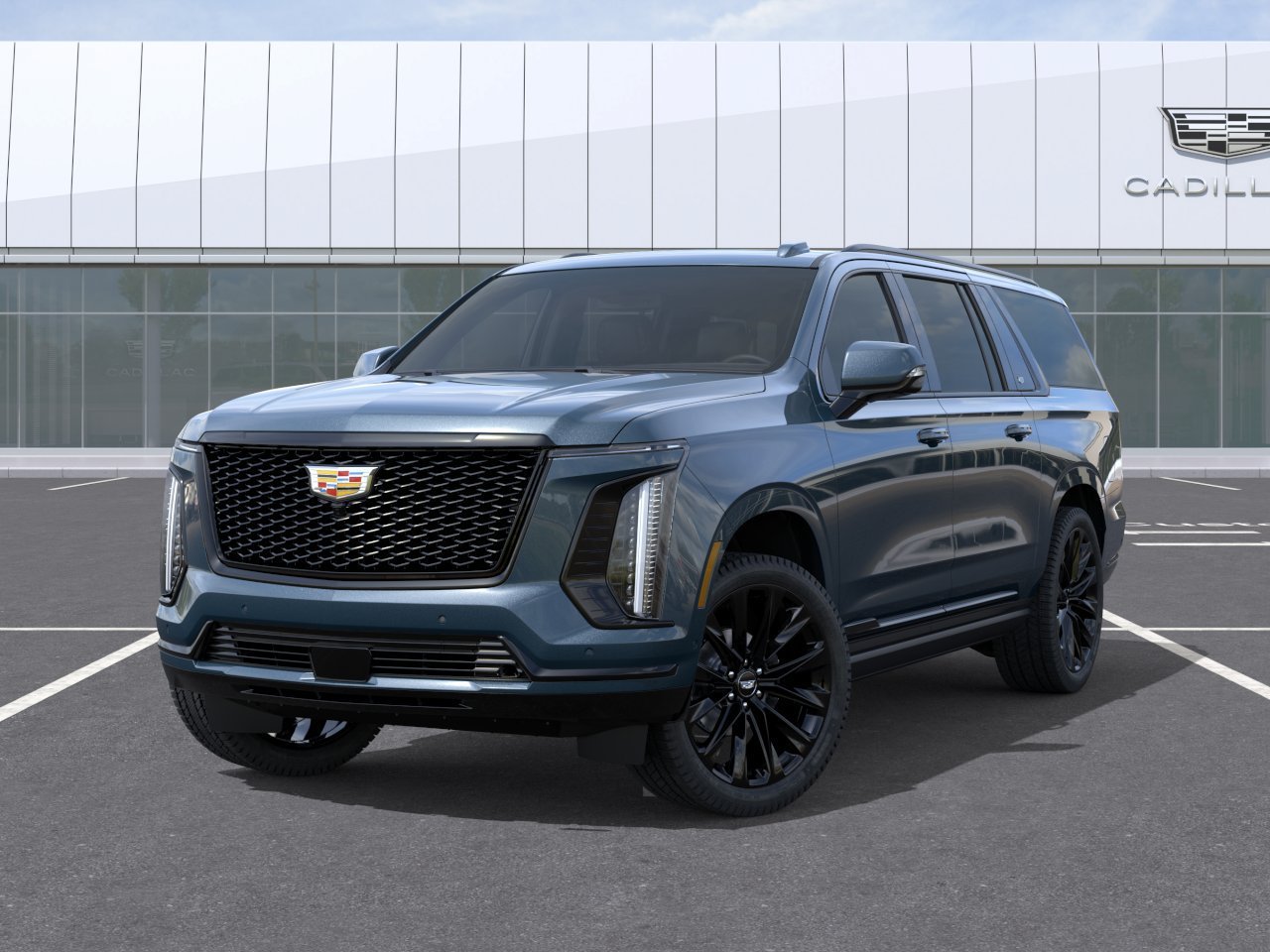 New 2027 Deep Sea Metallic Cadillac Platinum Sport image 6