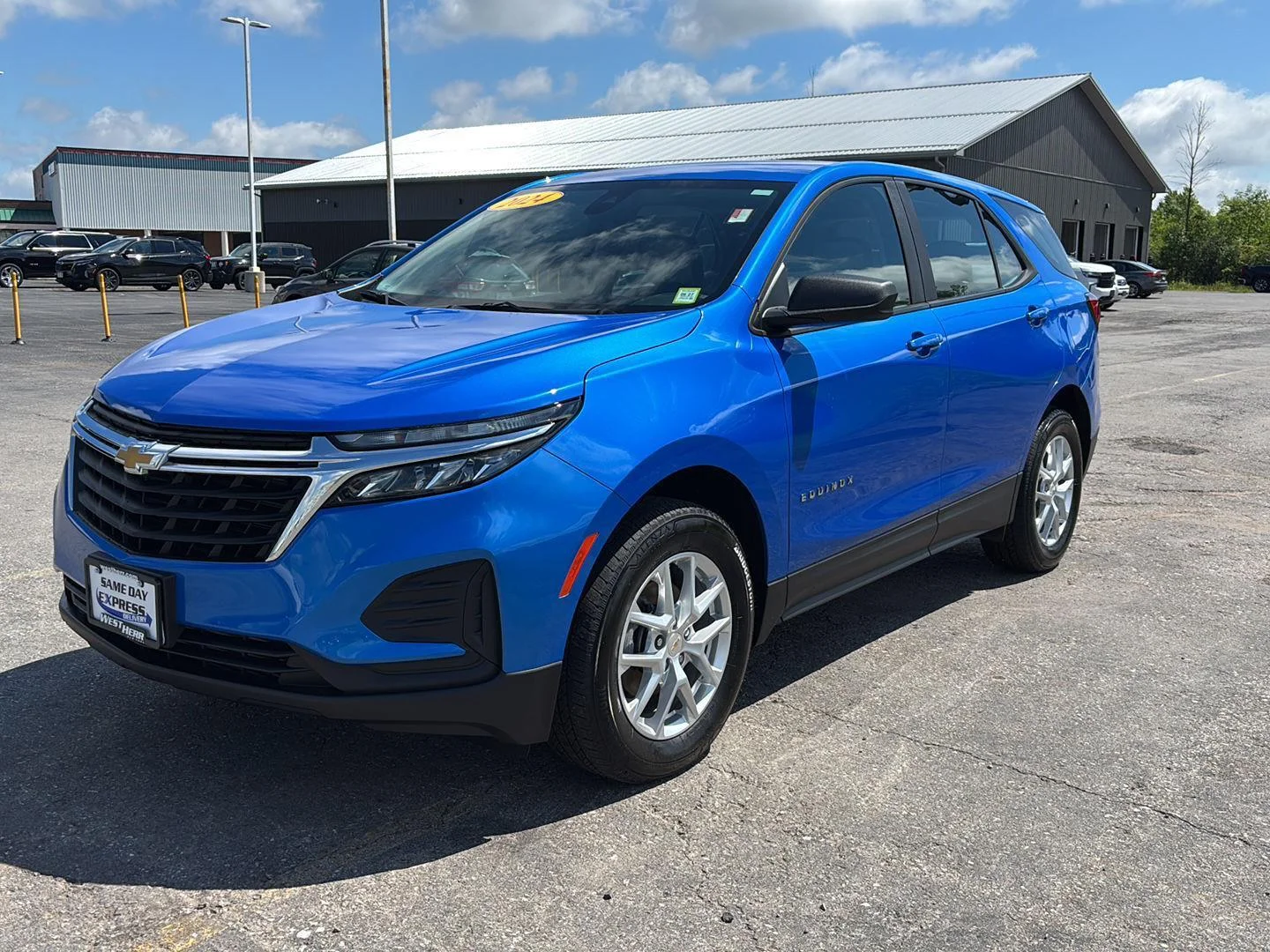 Used 2024 Riptide Blue Metallic Chevrolet LS image 3