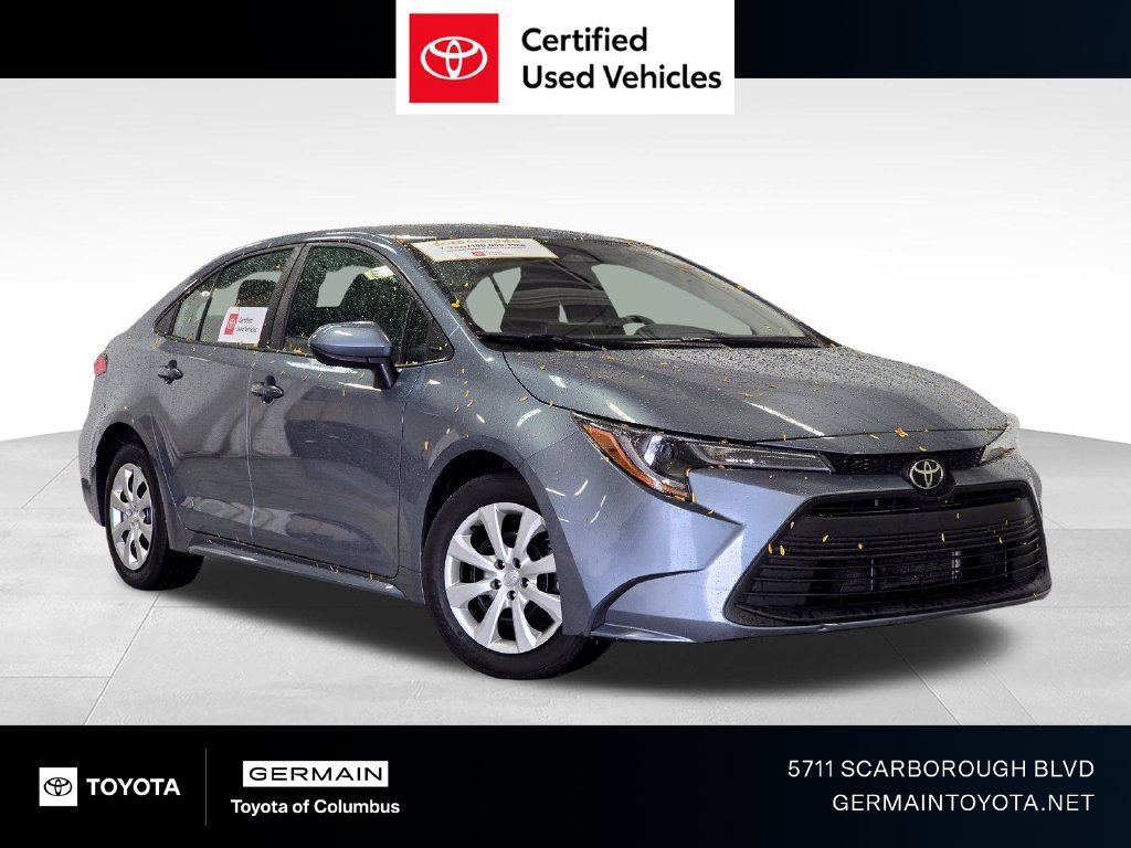 Certified Used 2024 Gray Toyota LE image 1